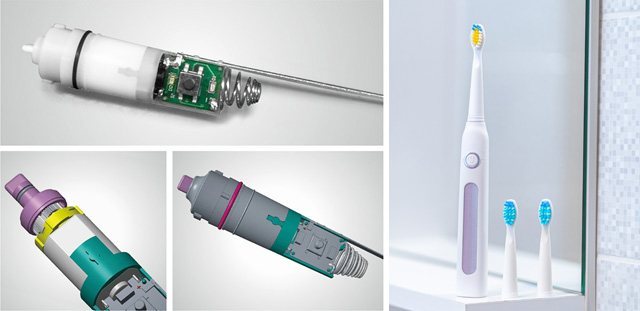 電動(dòng)牙刷電機齒輪箱